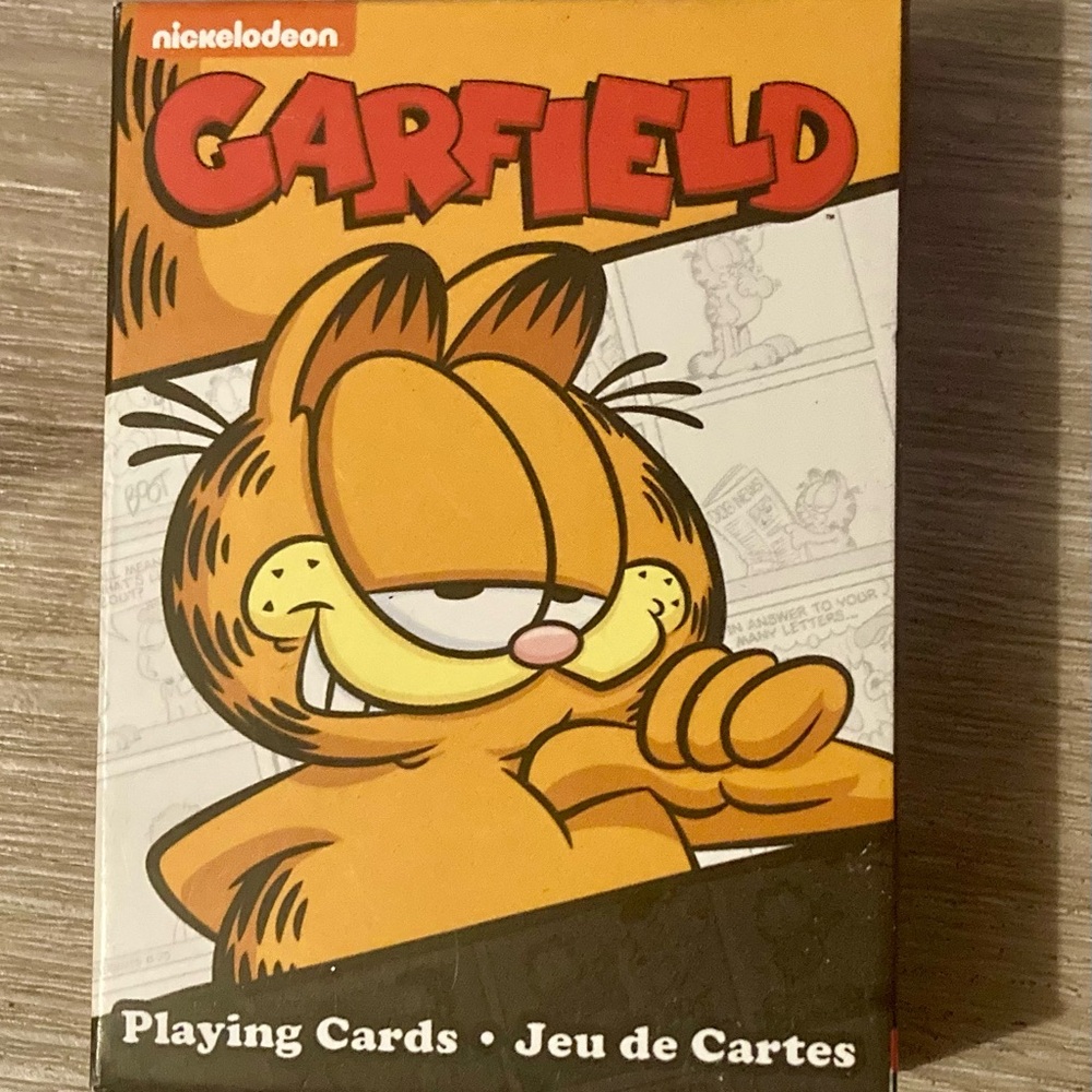 Nickelodeon Garfield Playing Cards